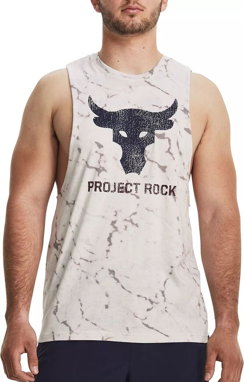 

Мужская майка Under Armour Project Rock Brahma Bull, белый