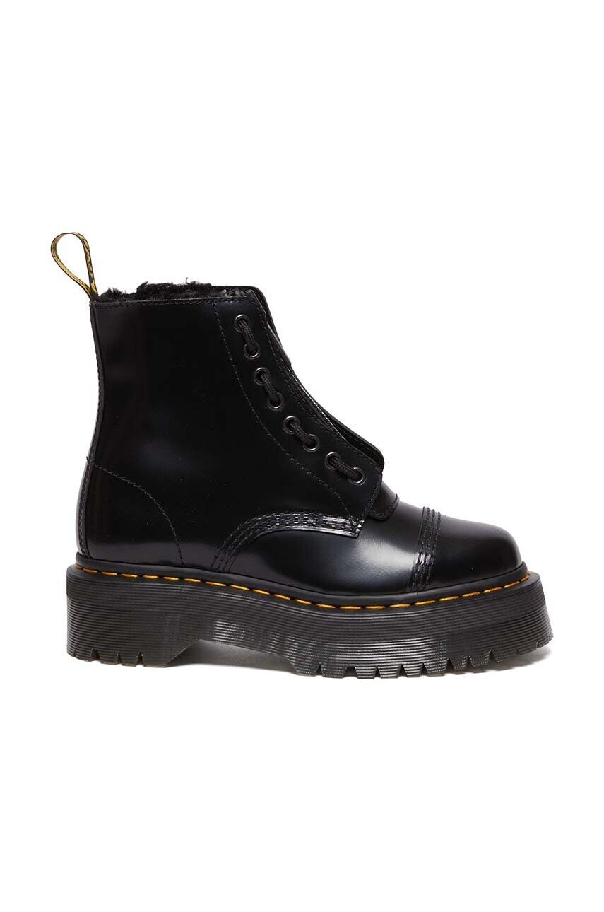 

Кожаные мотоциклетные ботинки Dr. Martens Sinclair FL, черный