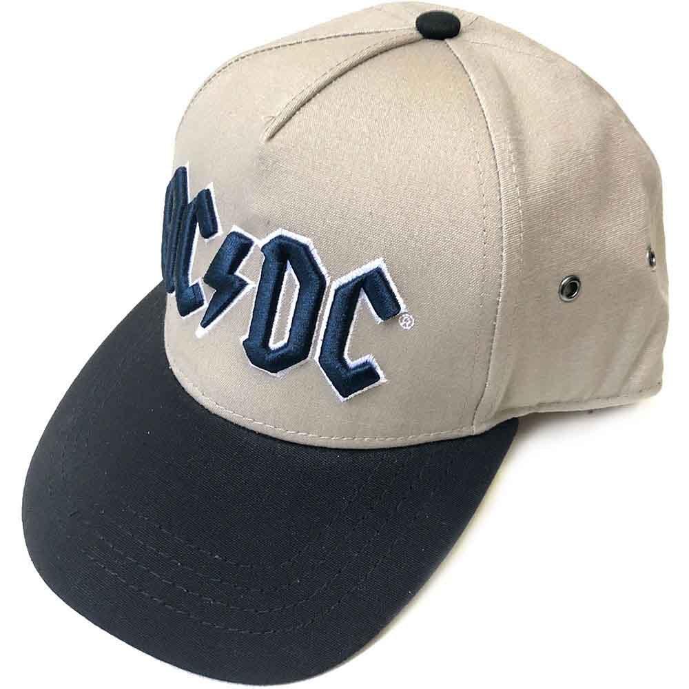 цена Бейсболка Snapback Classic Band с логотипом AC/DC, коричневый
