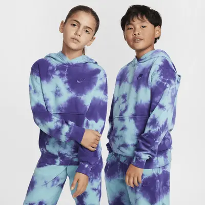 

Худи Nike Sportswear Club Fleece, цвет Green Frost/Field Purple/Field Purple