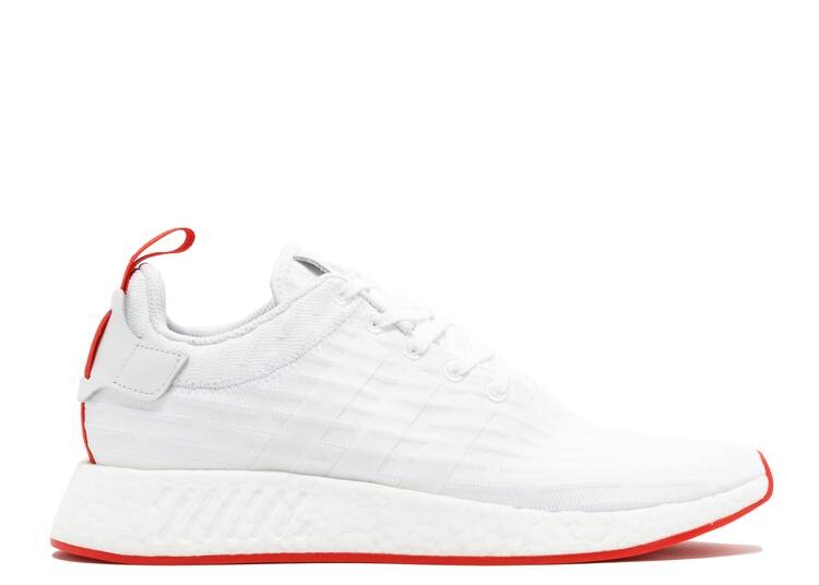 

Кроссовки Adidas NMD_R2 PRIMEKNIT 'RUNNING WHITE', белый