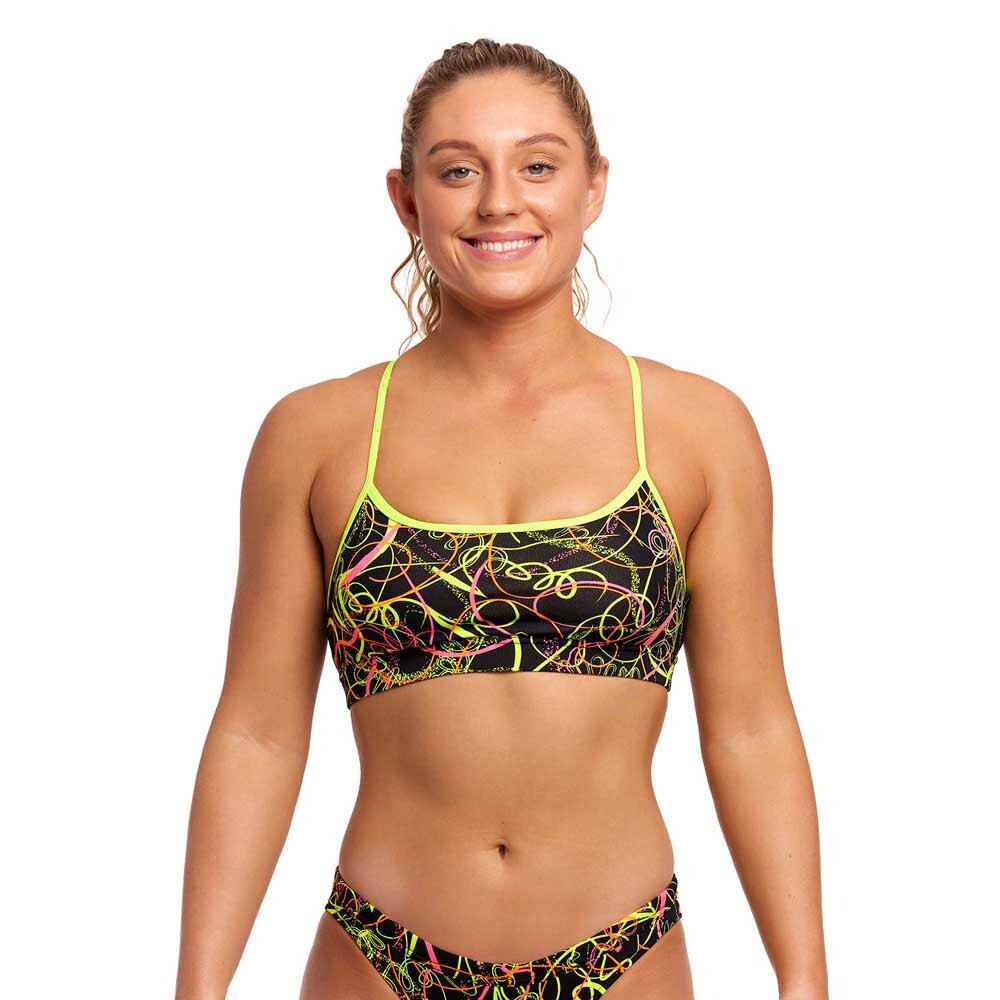 

Топ бикини Funkita Swim Crop, разноцветный