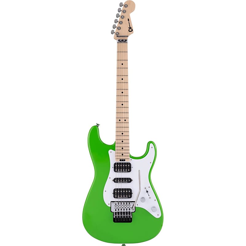 Электрогитара Charvel Pro-Mod So-Cal Style 1 HSH FR M Electric Guitar, Maple Fingerboard, Slime Green