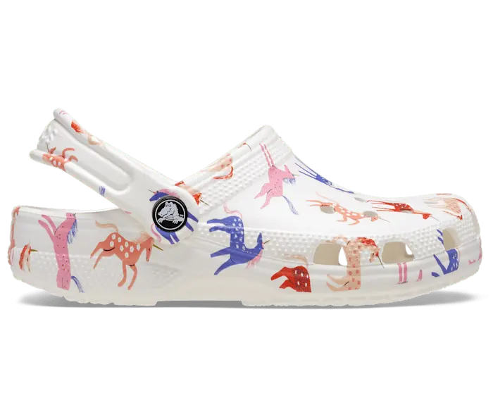 

Классические сабо с принтом персонажей Crocs детские, цвет Magic