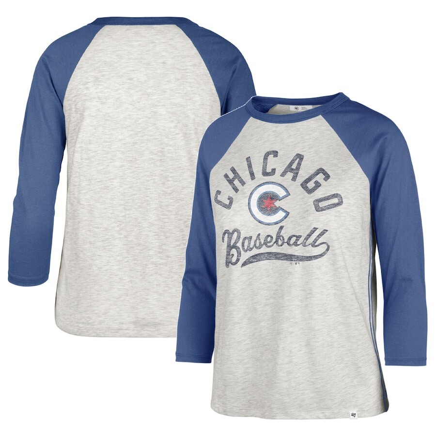 

Футболка с длинным рукавом 47 Chicago Cubs, серый