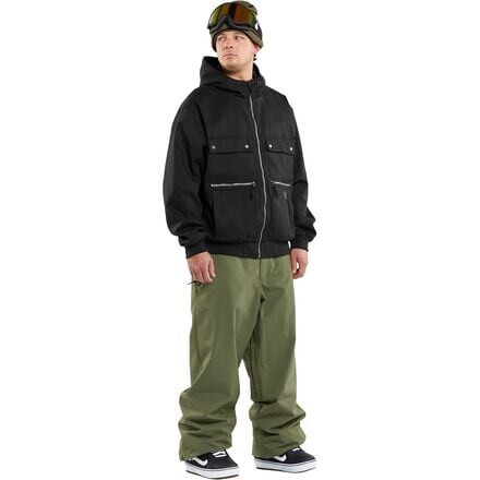 

Брюки VLCM X Dustbox мужские Volcom, цвет Military