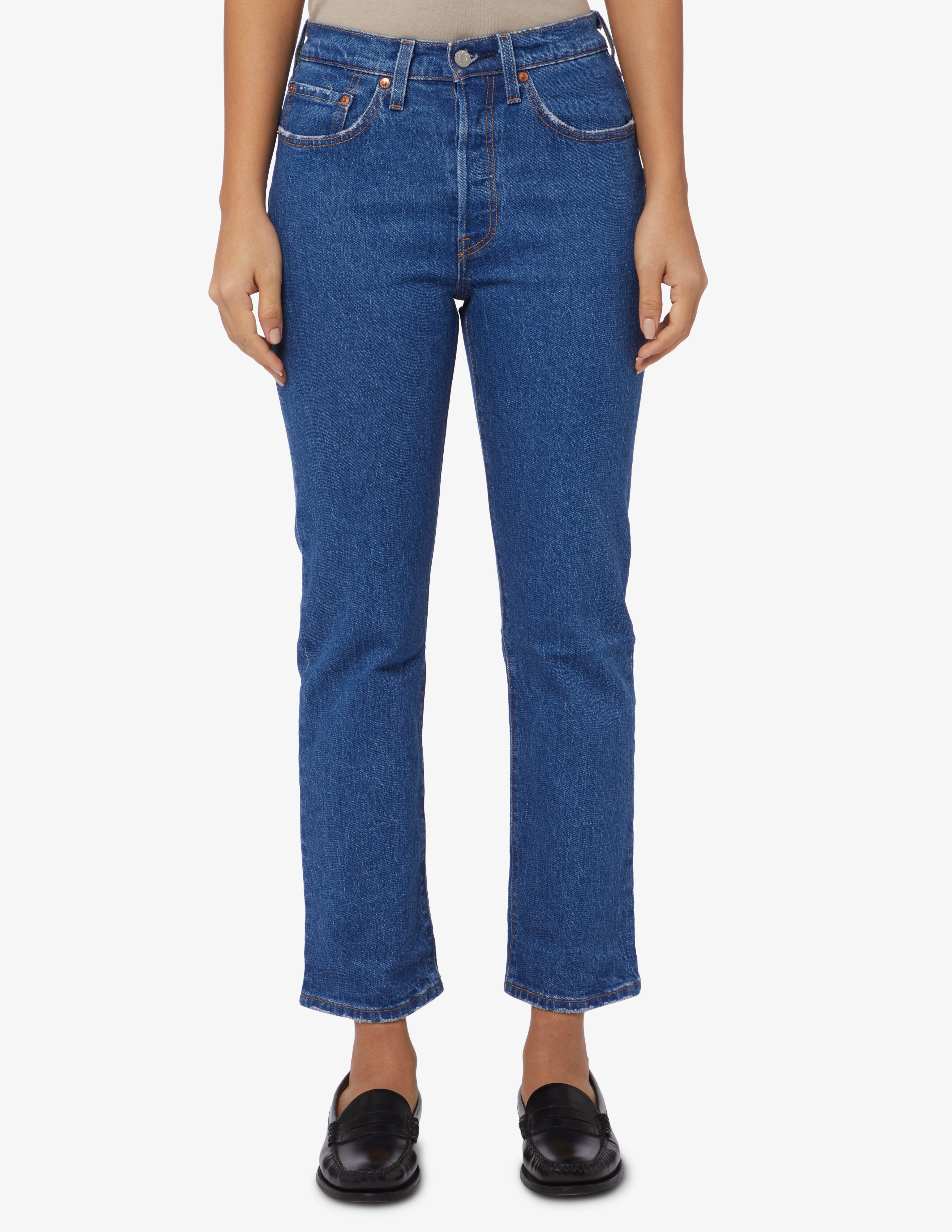 

Укороченные джинсы 501 Levi's, цвет Medio