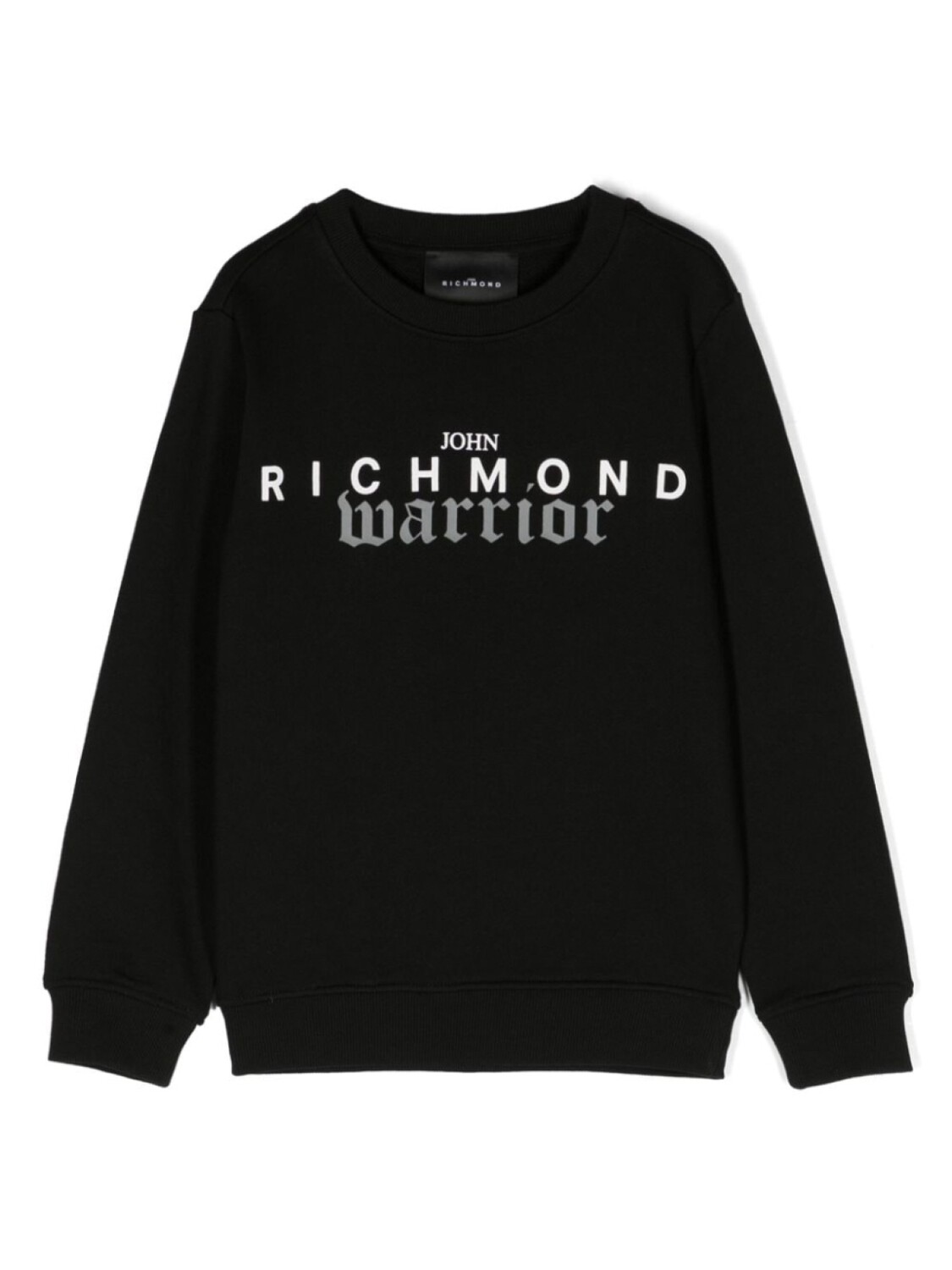 

John Richmond Junior толстовка с логотипом, черный