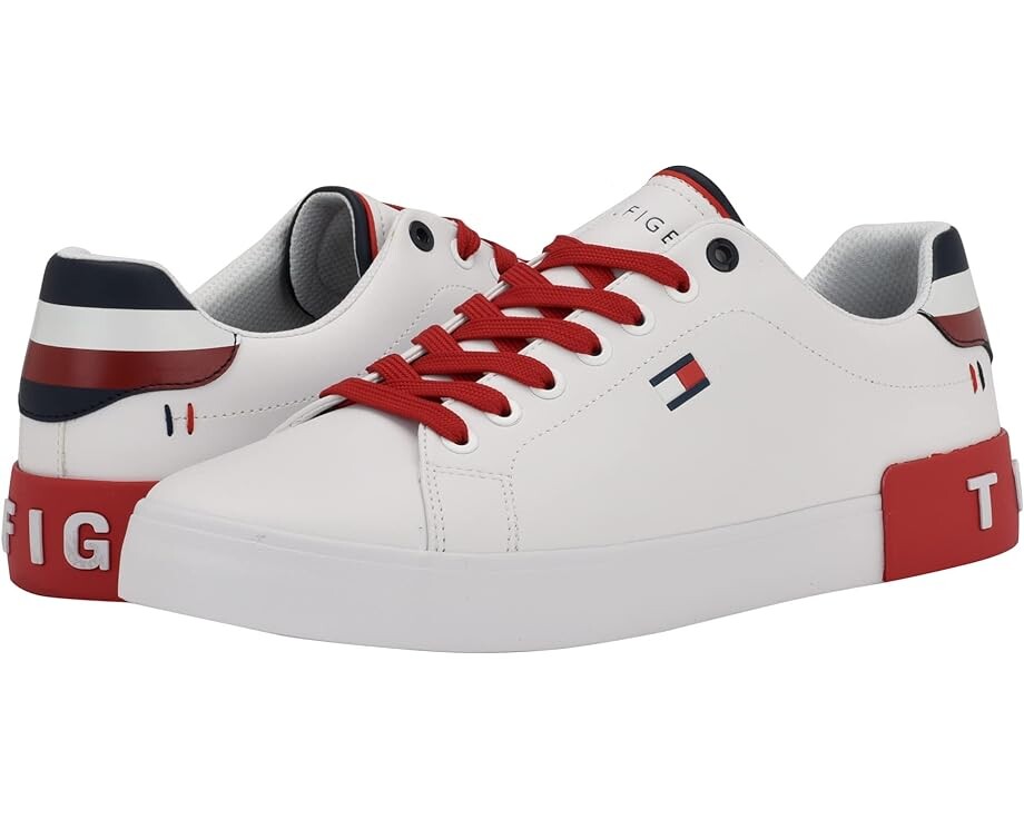 

Кроссовки Tommy Hilfiger Rezz, цвет White/Red Multi