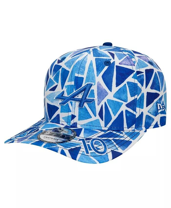

Мужская кепка Snapback Pierre Gasly бело-синяя Alpine Grand Prix Испании 2024 9FIFTY New Era, бежевый