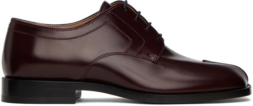 

Бордовые оксфорды Tabi Maison Margiela