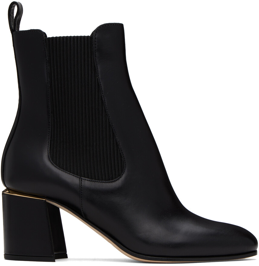 

Черные ботинки Thessaly 65 Jimmy Choo, Черный