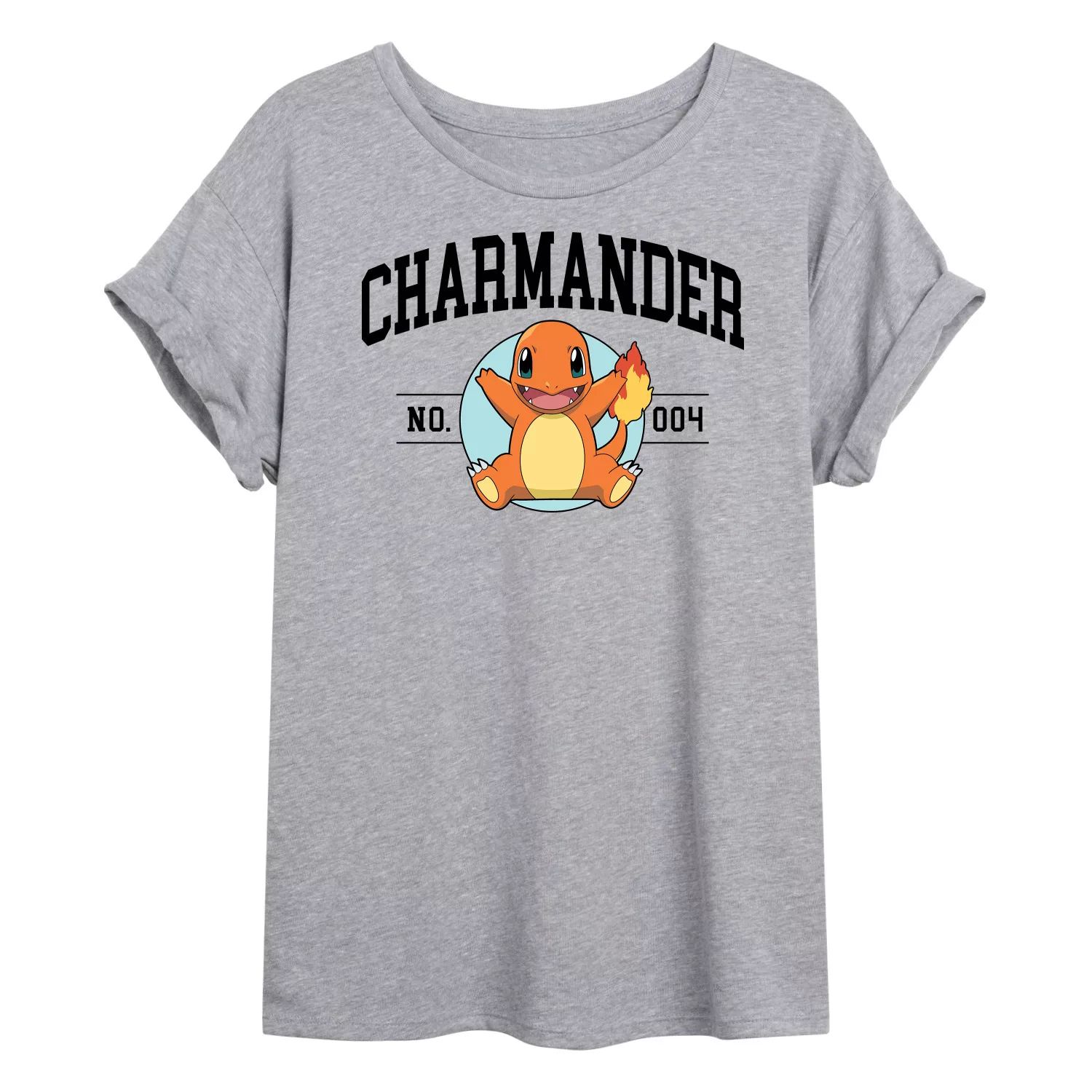 Детская струящаяся футболка Pokemon Charmander Licensed Character набор pokemon фигурка charmander стикерпак pika 2