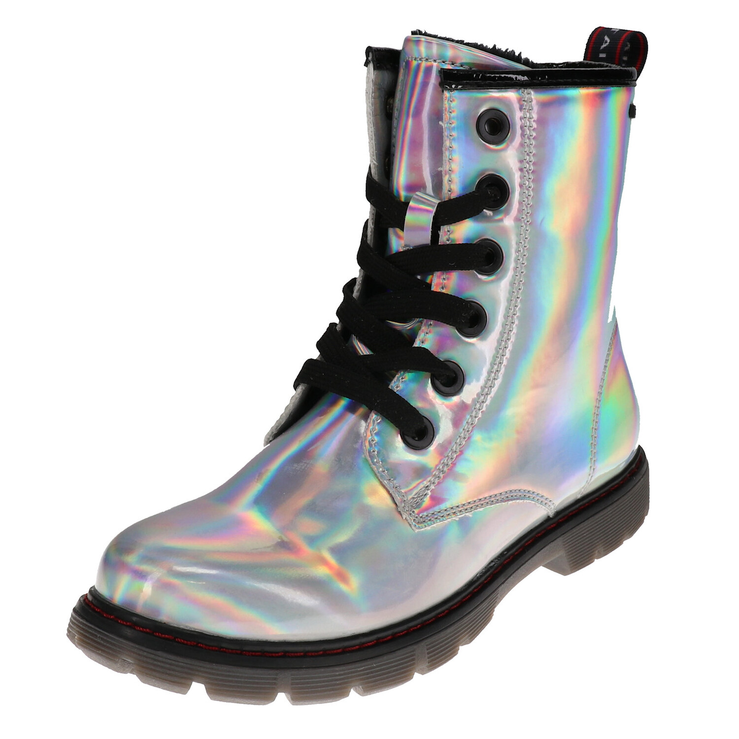 

Ботинки Tom Tailor Schnürstiefel, серебряный