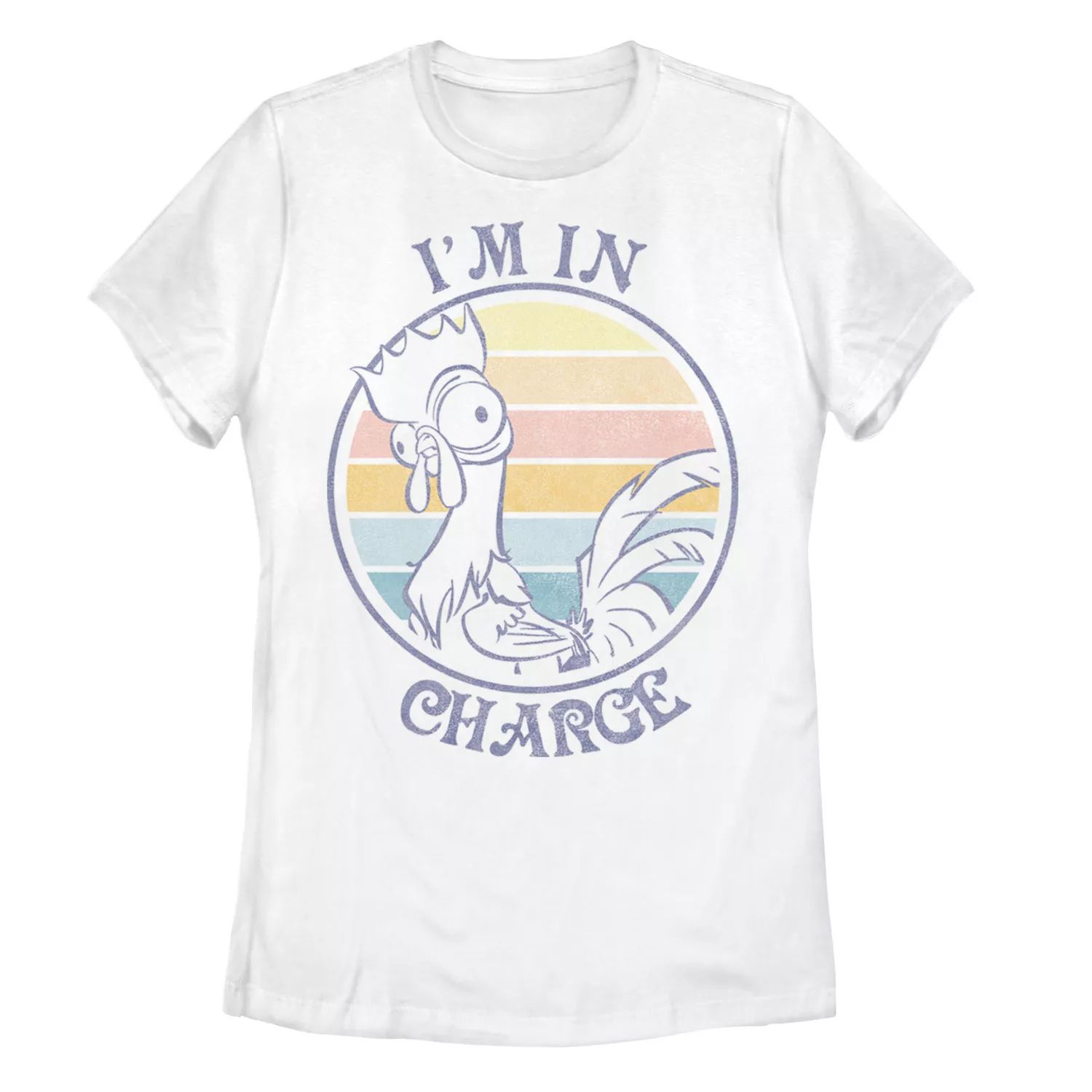 Флисовая футболка Disney Moana Hei Hei I'm In Charge для юниоров с закатом Licensed Character