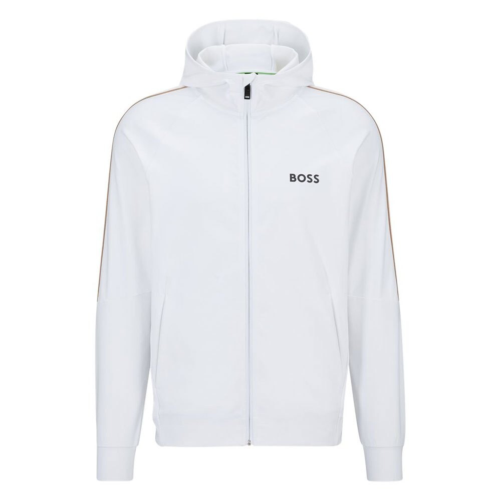 

Толстовка BOSS Sicon Mb 1 10254563 Full Zip, белый