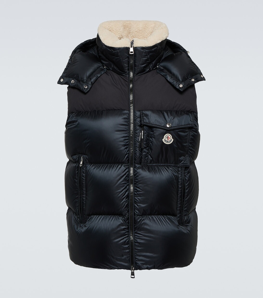 

Ost пуховый жилет Moncler, черный
