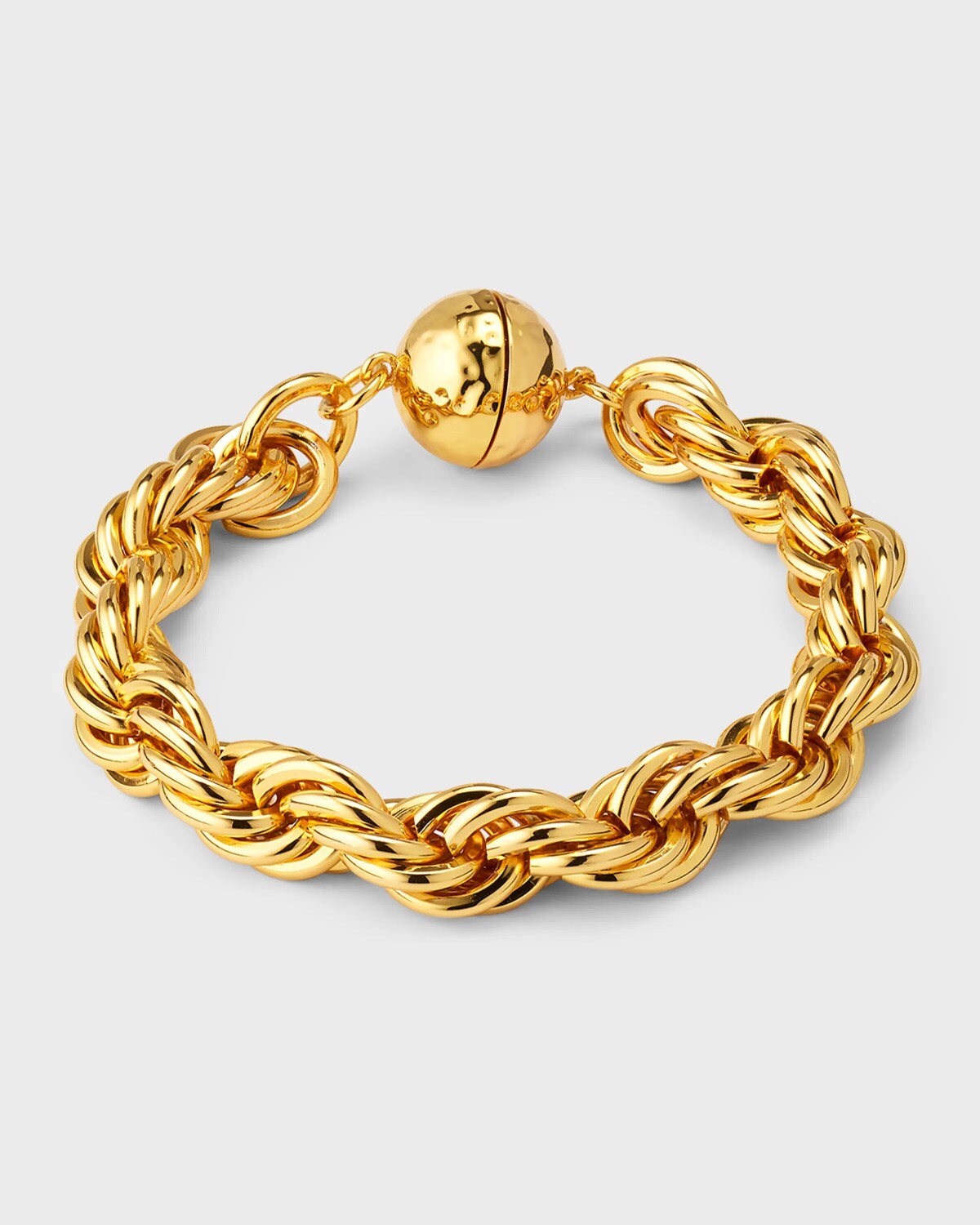 

Браслет-цепочка из 22-каратного золота с магнитной застежкой NEST Jewelry, цвет Gold