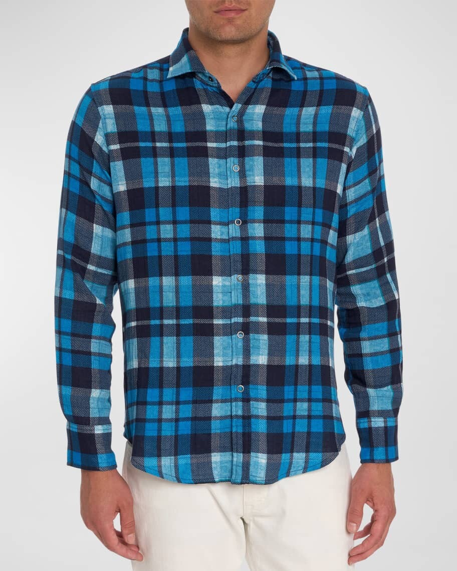 

Мужская двусторонняя спортивная рубашка Tremblay Robert Graham