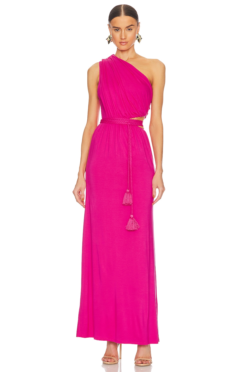 Платье House of Harlow 1960 x REVOLVE Lera, розовый