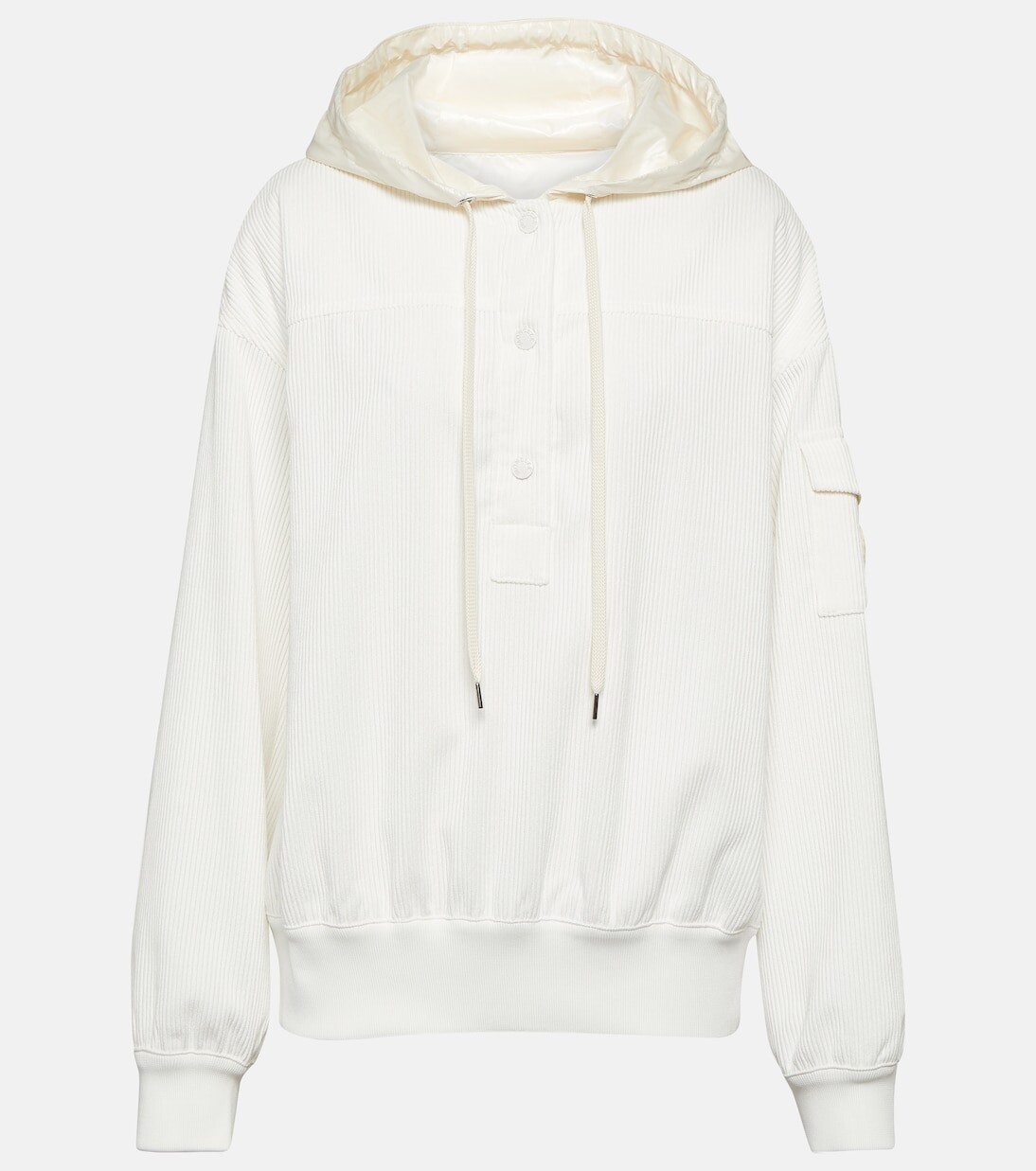 

Стеганый пуховик-рубашка Moncler, розовый