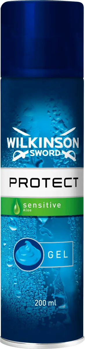 Гель для бритья Protect Sensitive 200 мл WILKINSON SWORD wilkinson sword пинцент для бровей pinzette gebogen