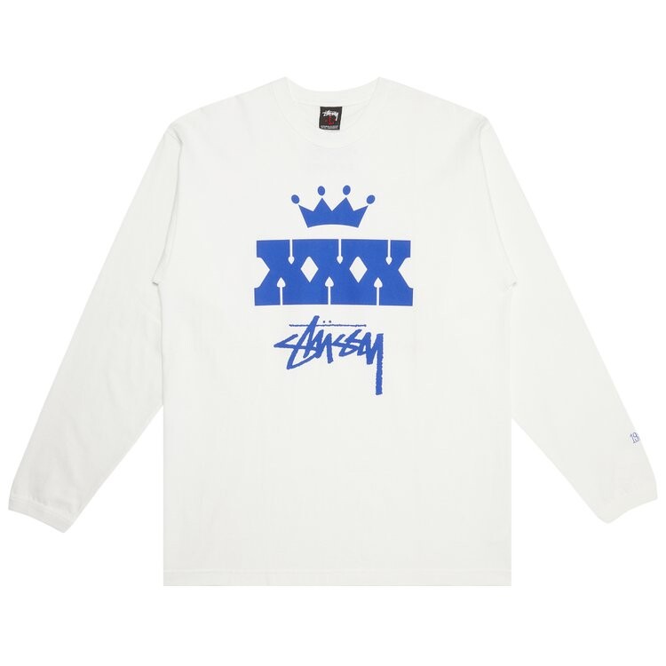 

Лонгслив Stussy Gear 30 Years Firm 'White', белый