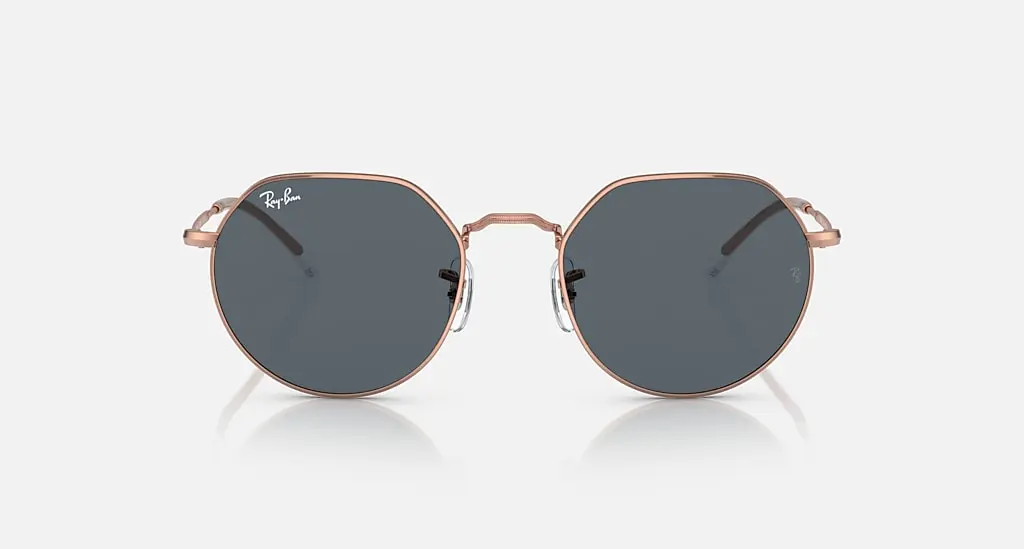 

Солнцезащитные очки Ray-Ban JACK ROSE GOLD, синий
