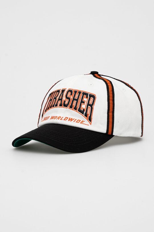 

Хлопковая шапка HUF x Thrasher Huf, белый