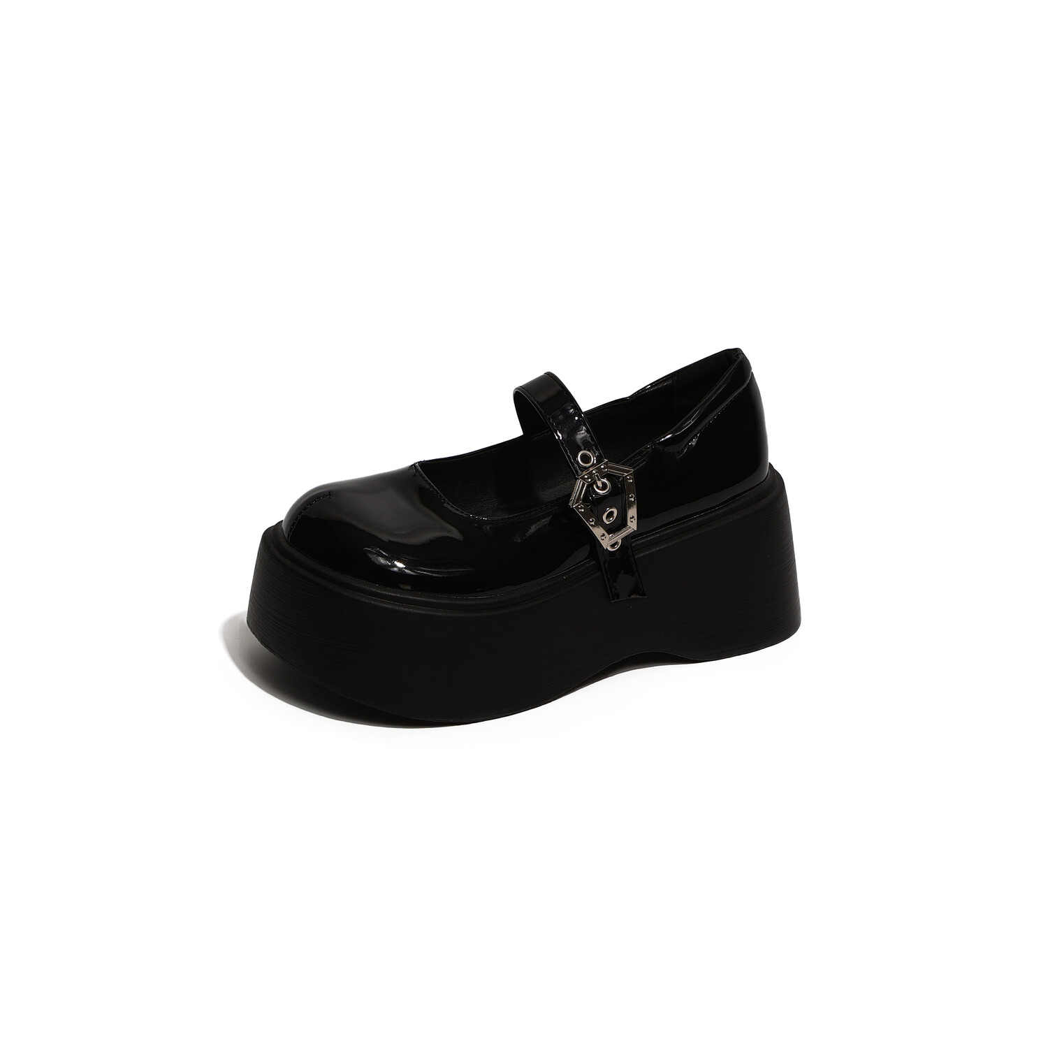 

Туфли Мэри Джейн женские Nunz, цвет Black Patent Leather