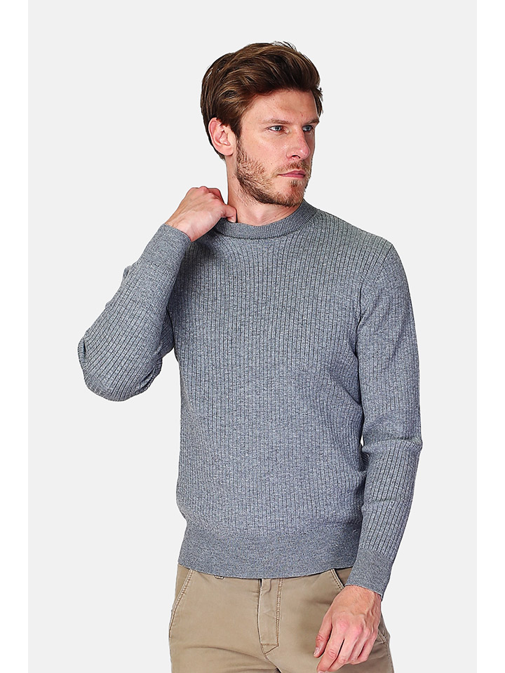 Пуловер William de Faye, светло серый