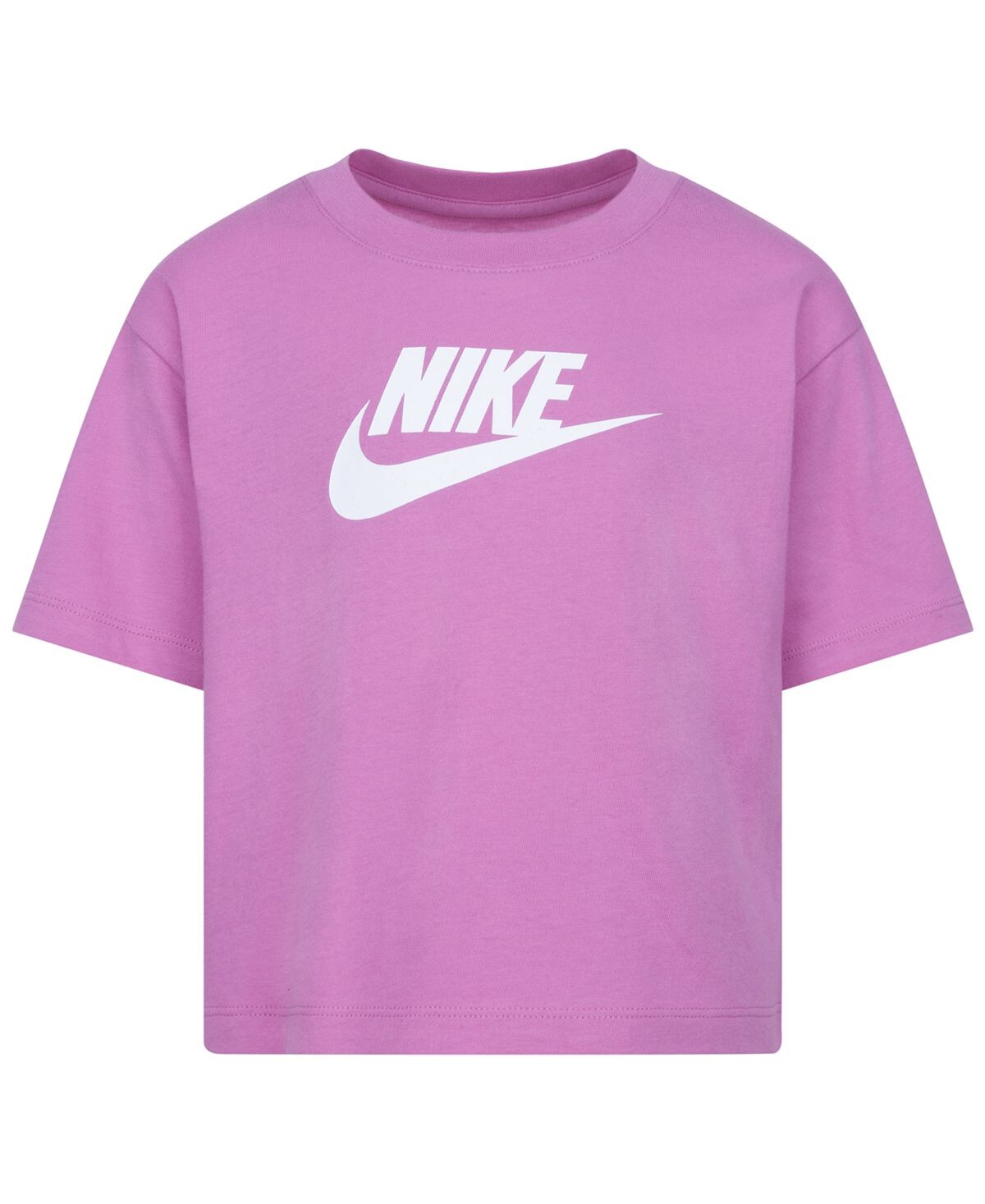 

Футболка свободного кроя с короткими рукавами Little Girls Futura Nike