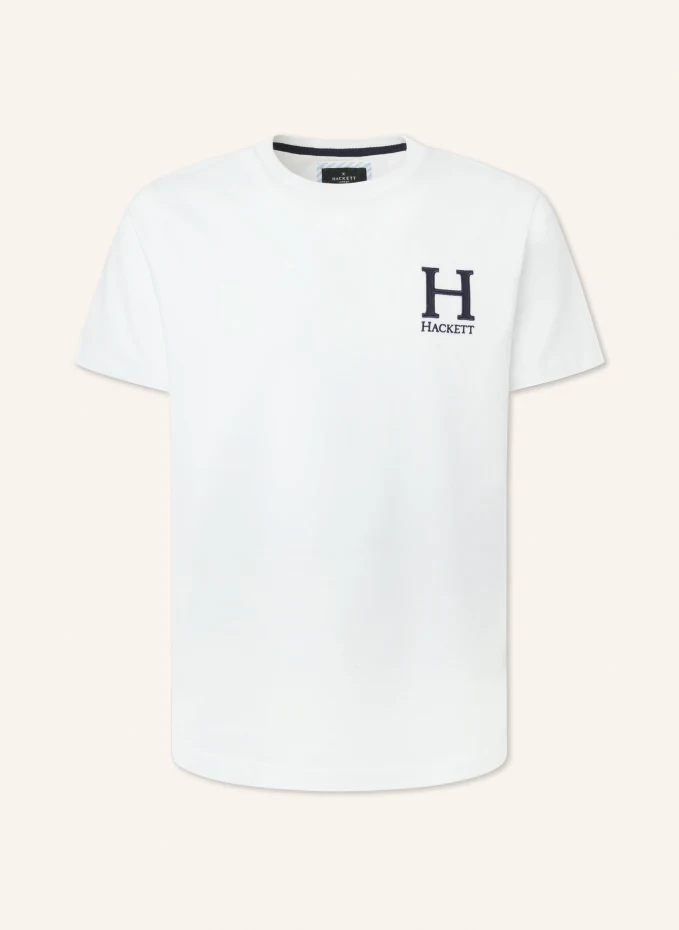 

Футболка heritage h tee Hackett London, белый