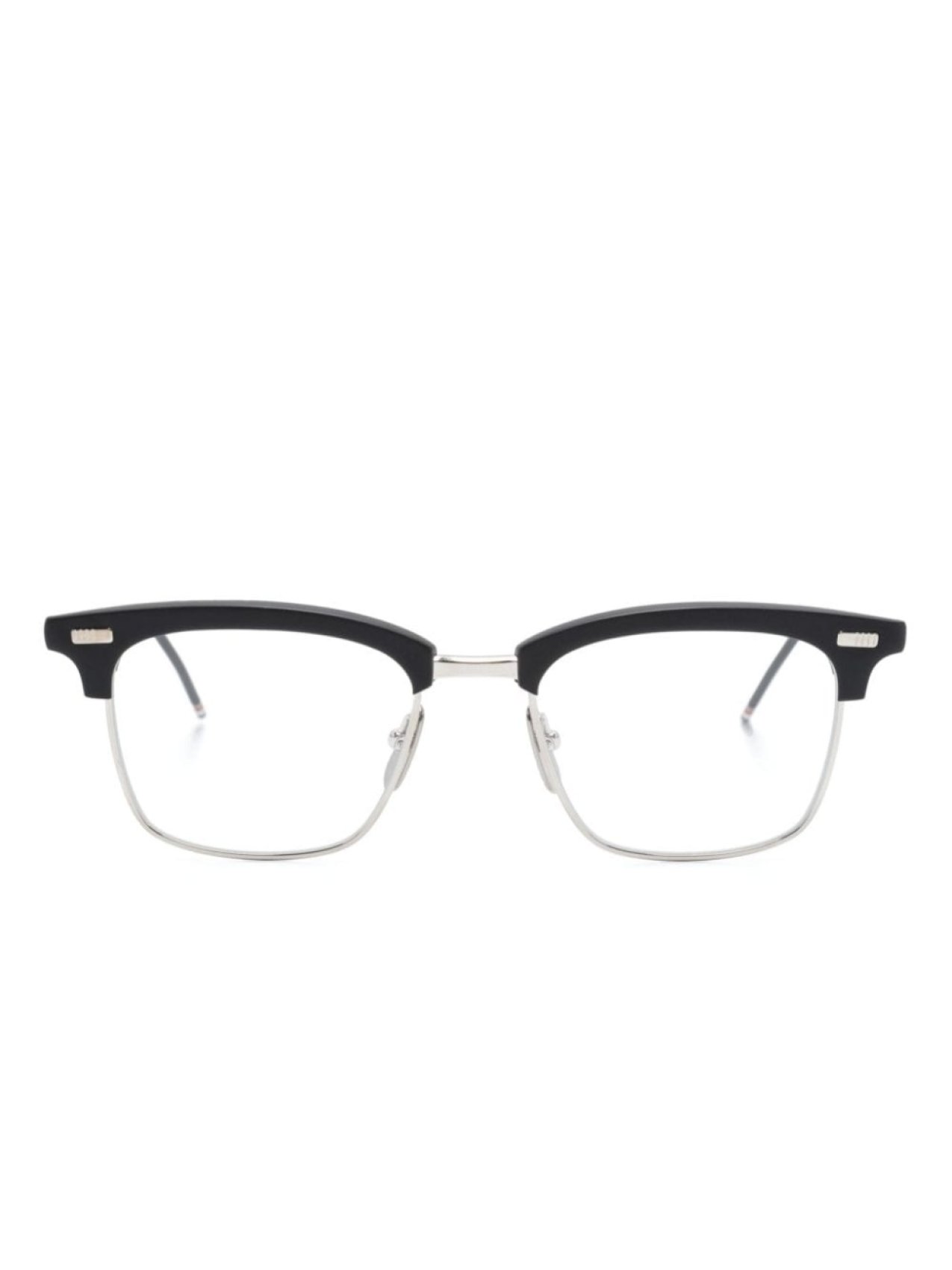 

Thom Browne Eyewear Clubmaster-оправа прозрачные очки, черный