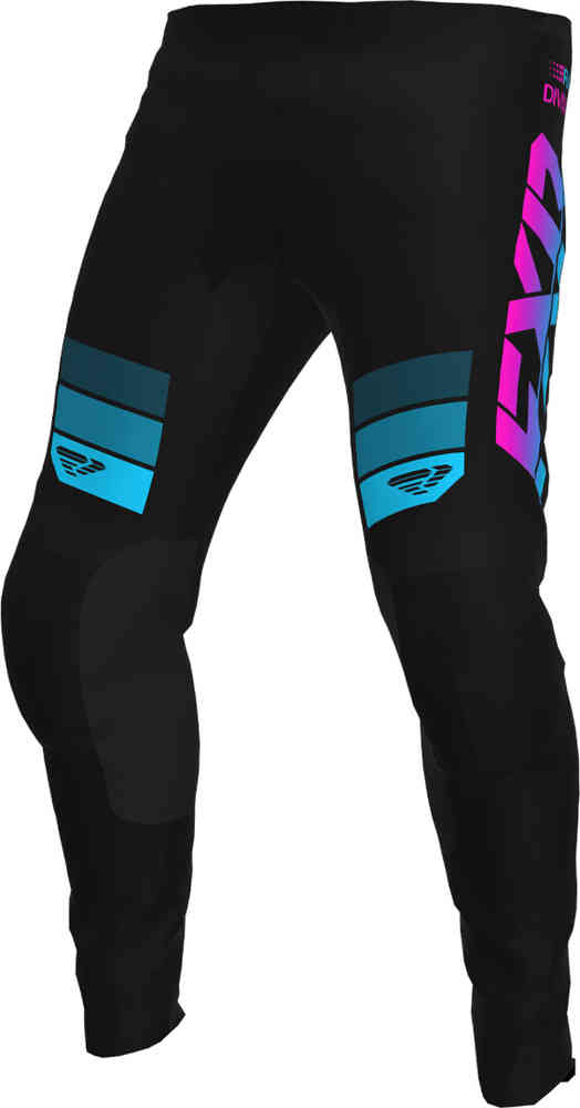 Молодежные брюки для мотокросса Clutch Pro FXR, черный/розовый шлем для мотокросса clutch cx mx gear fxr белый черный