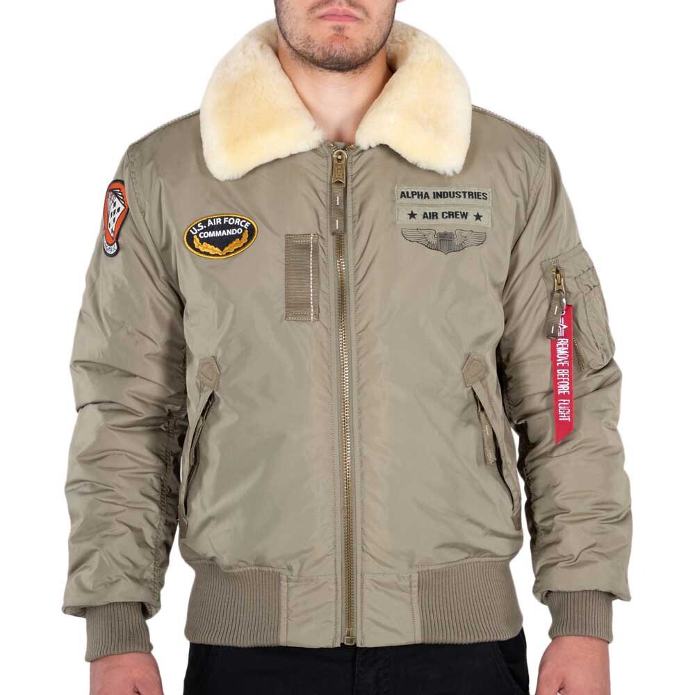 

Куртка Alpha Industries Injector III Air Force, бежевый