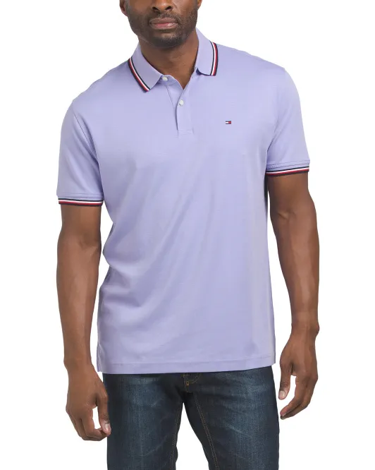 

Поло с короткими рукавами Richard Tommy Hilfiger, цвет Orchid