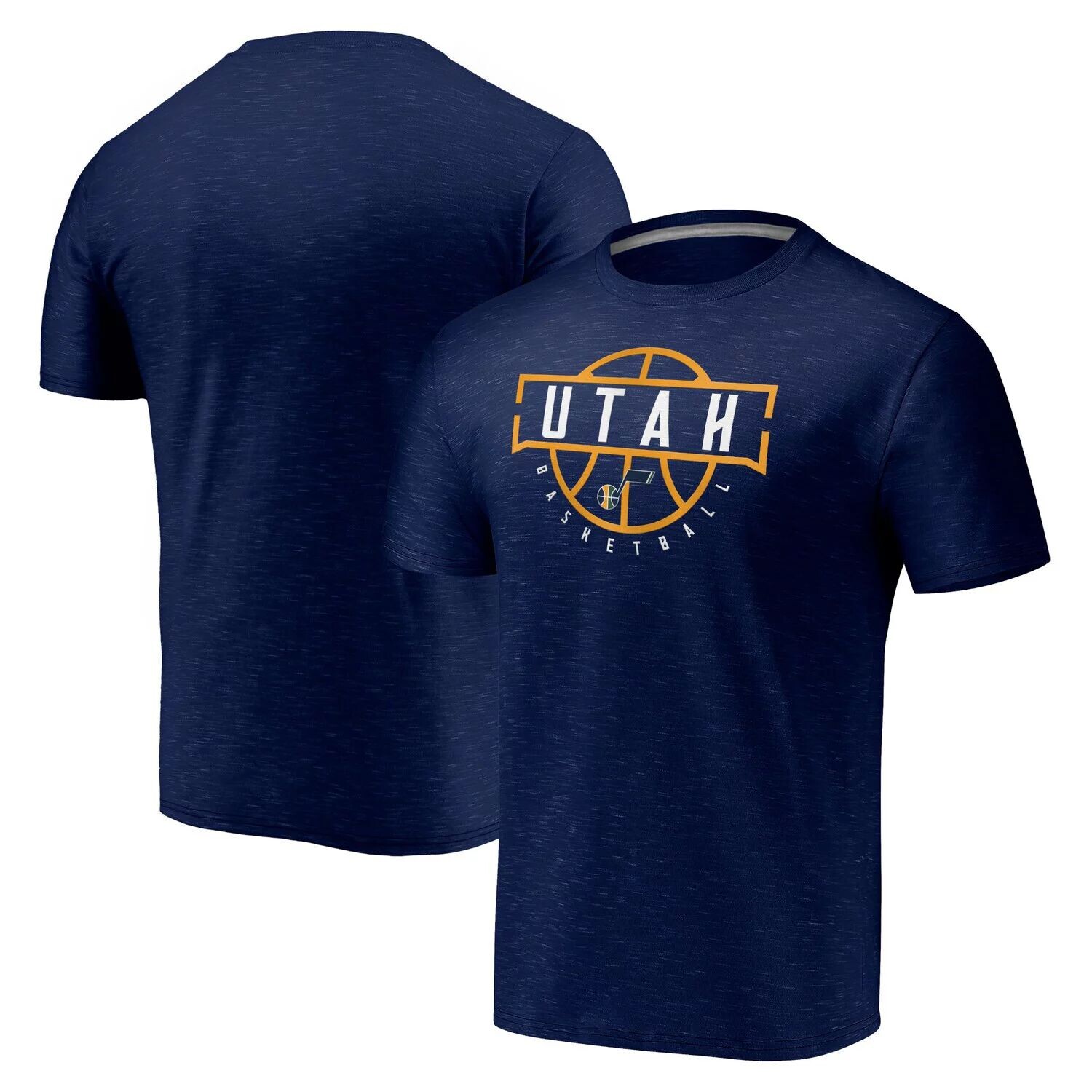 

Мужская темно-синяя футболка с логотипом Fanatics Utah Jazz Give-N-Go, Синий