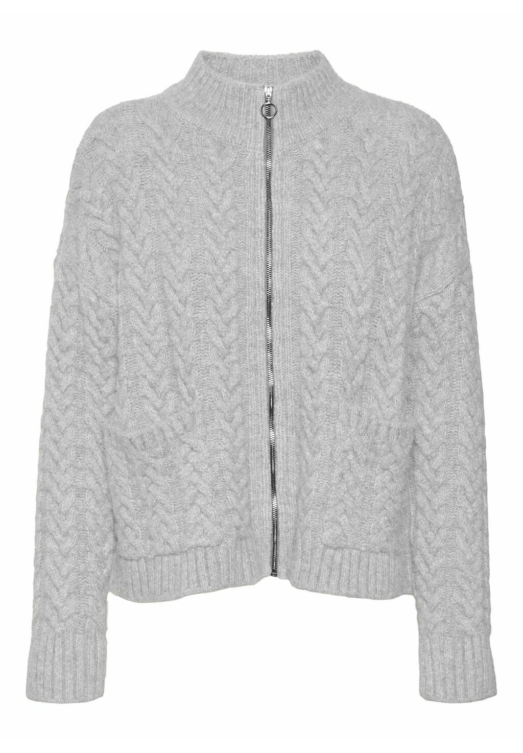 

Куртка Vero Moda VMASDIS LS ZIP GA LCS, цвет light grey melange