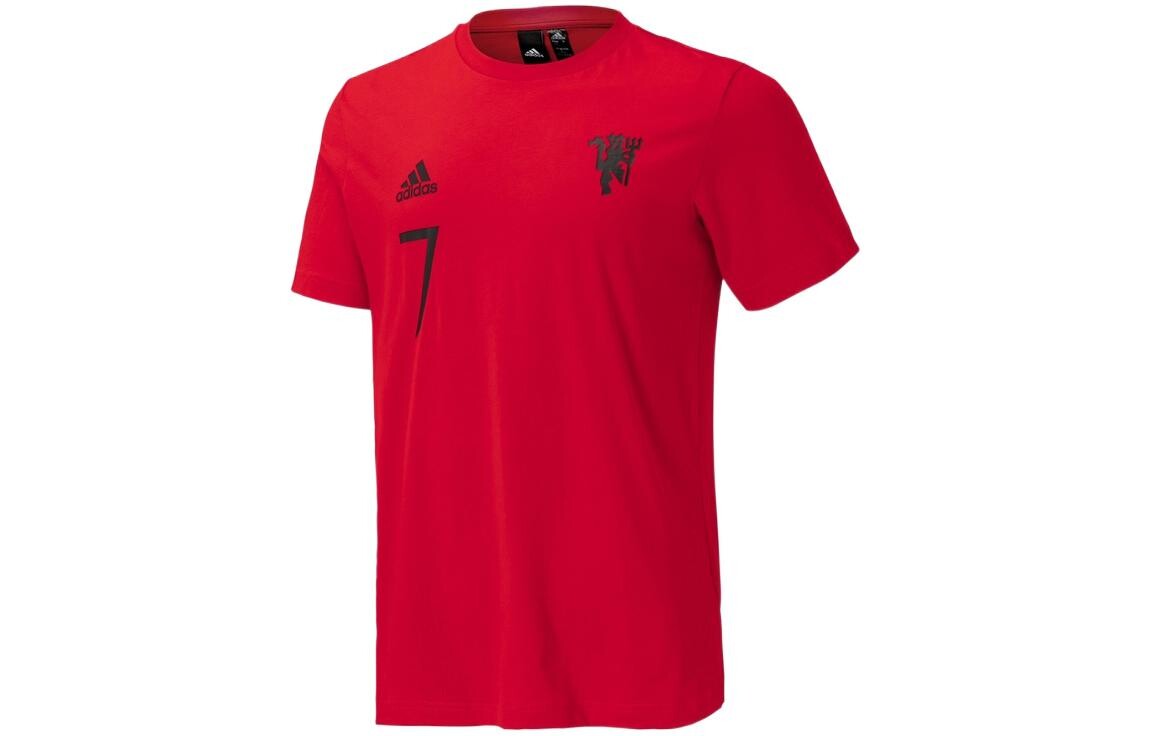 

Футболка MANCHESTER UNITED THEATER OF DREAMS мужская красная Adidas, красный