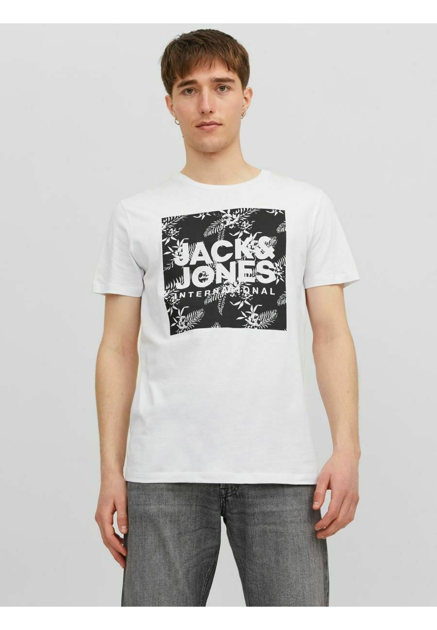 

Футболка с принтом Jack & Jones, белый