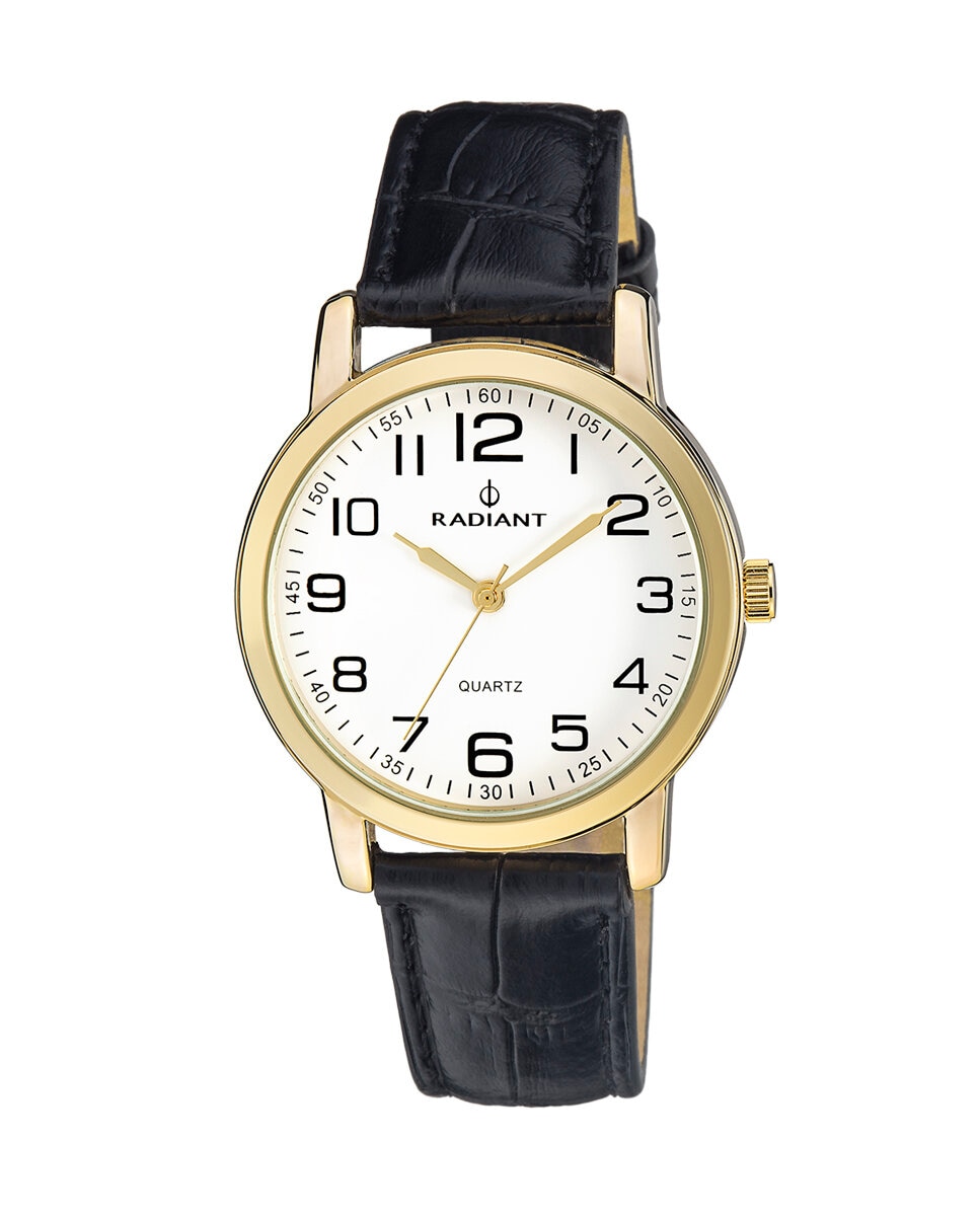 цена Мужские часы Grand RA281603 из искусственной кожи с черным ремешком Radiant, черный