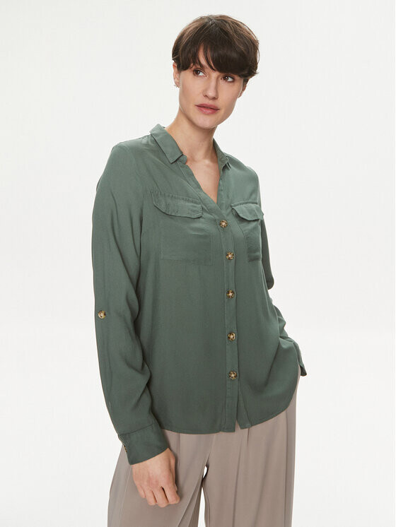 

Рубашка стандартного кроя Vero Moda, зеленый