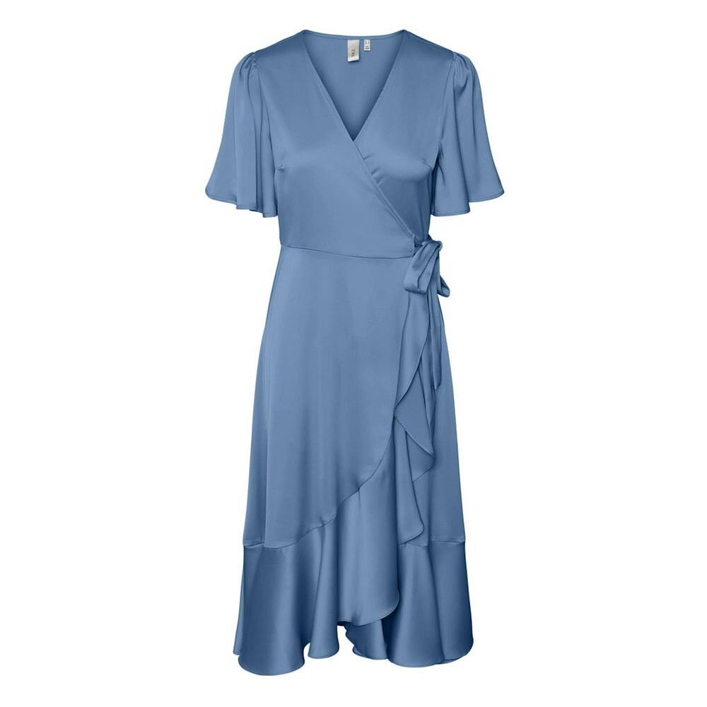 

Платье Yas Thea Short Sleeve Long, синий