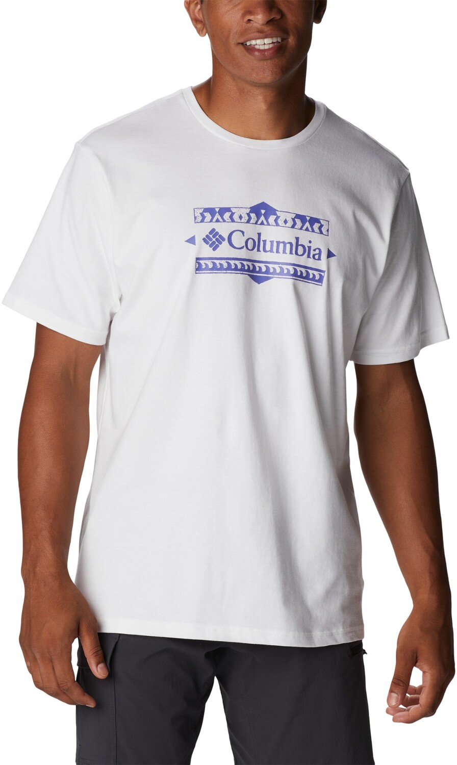 

Футболка Explorers Canyon — мужская Columbia, белый