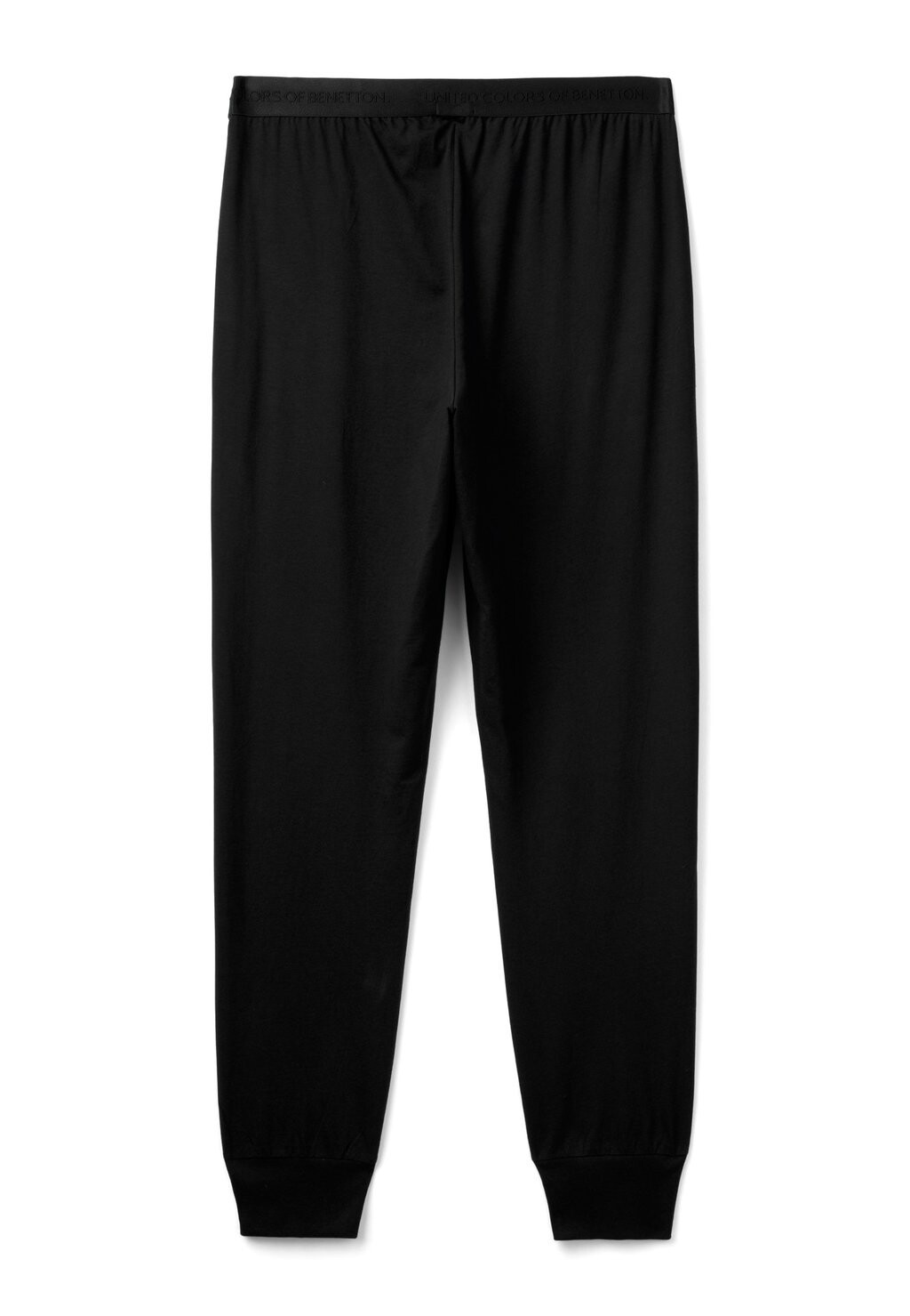 

Пижамные штаны WITH PERSONALISED SHINY ELASTIC SIDE POCKETS United Colors of Benetton, черный