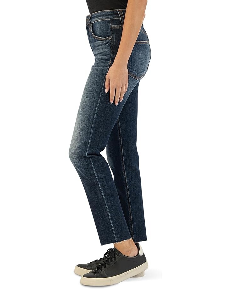 

Джинсы KUT from the Kloth Rachael High-Rise Fab Ab Mom Jeans, цвет Management