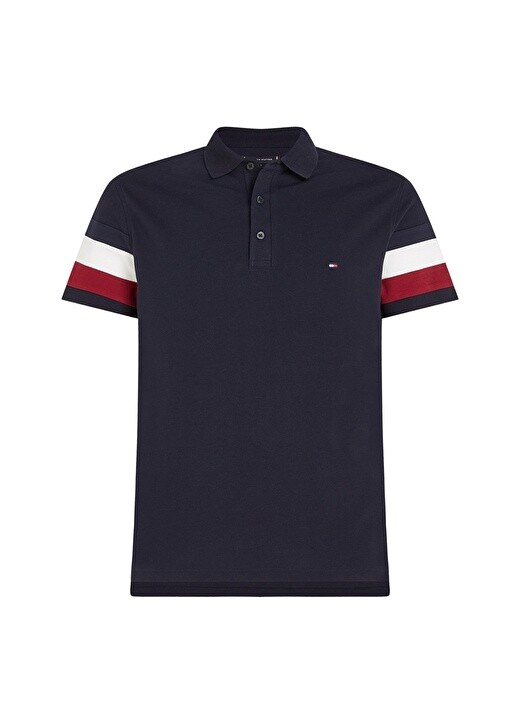 

Синяя мужская футболка-поло Tommy Hilfiger, Синий