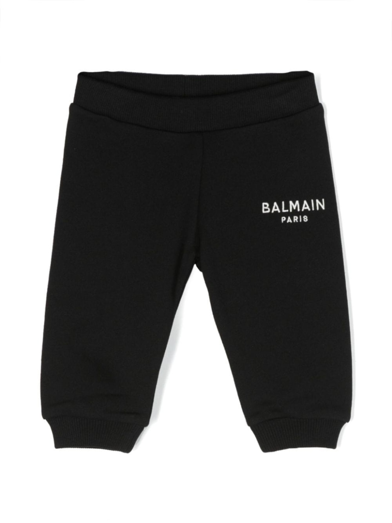 

Спортивные брюки с логотипом Balmain Kids, черный