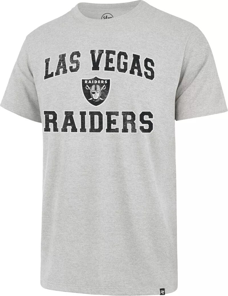 

Мужская серая футболка Las Vegas Raiders Arch Franklin '47